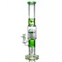 Bong Calvo STRAIGHT TUBE TREE PERC COLOR GREEN