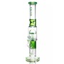 Bong Calvo STRAIGHT TUBE TREE PERC COLOR GREEN