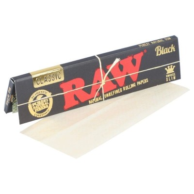 PAPELILLOS RAW BLACK KING SIZE